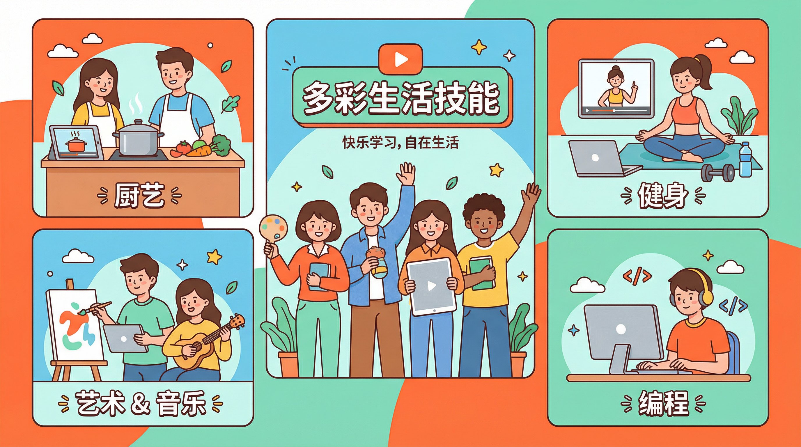 猎奇动漫生活技能教程Banner